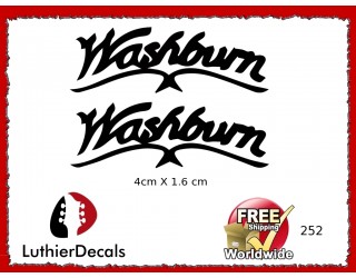 Washburn Guitar Decal 252